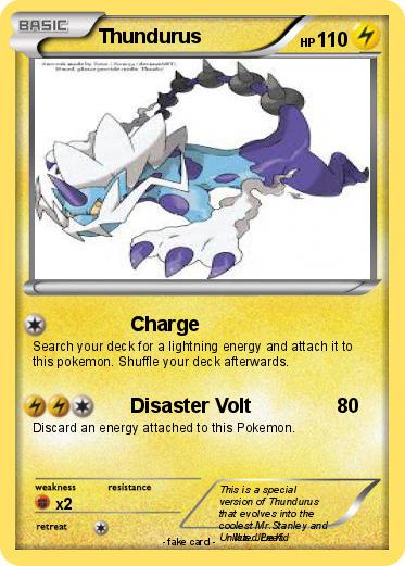 Pokemon Thundurus