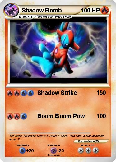 Pokemon Shadow Bomb