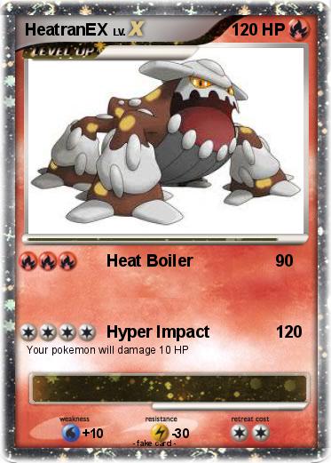 Pokemon HeatranEX
