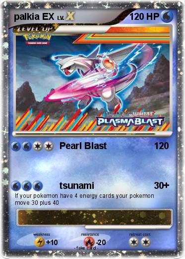 Pokemon palkia EX