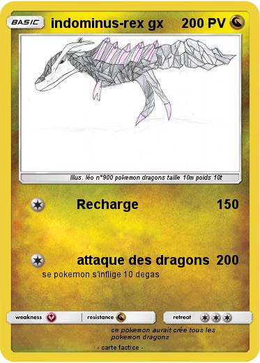 Pokemon indominus-rex gx