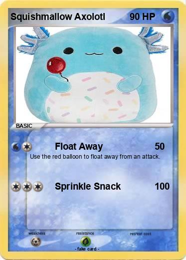 Pokemon Squishmallow Axolotl