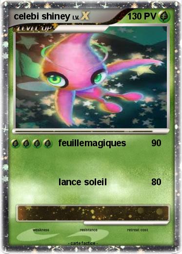 Pokemon celebi shiney