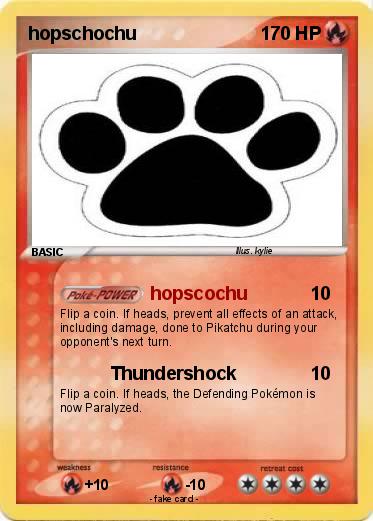 Pokemon hopschochu