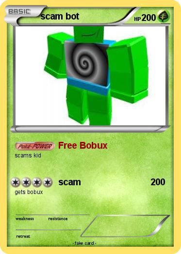 Pokemon scam bot