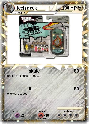 Pokemon tech deck
