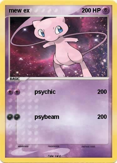 Pokemon mew ex
