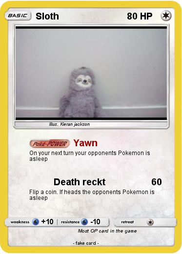 Pokemon Sloth