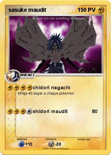 Pokemon sasuke maudit