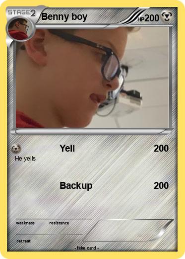 Pokemon Benny boy