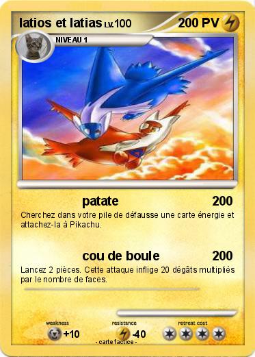 Pokemon latios et latias