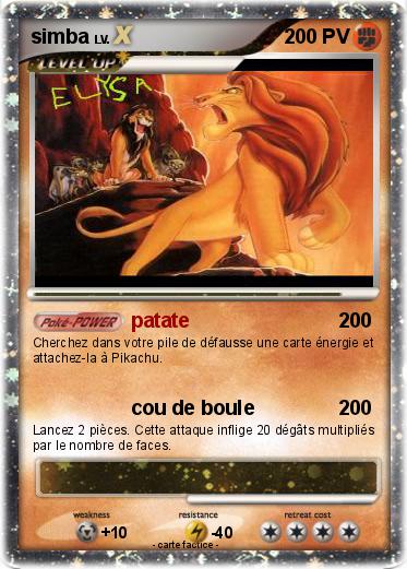 Pokemon simba