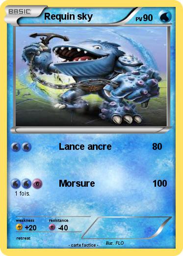 Pokemon Requin sky