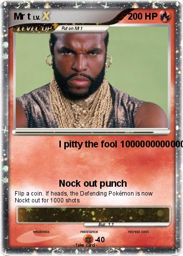 Pokemon Mr t