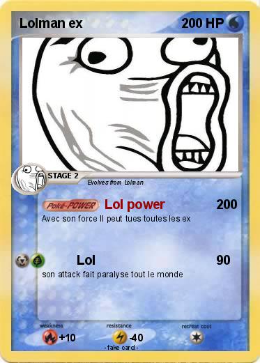 Pokemon Lolman ex