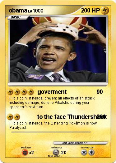 Pokemon obama
