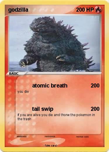 Pokemon godzilla