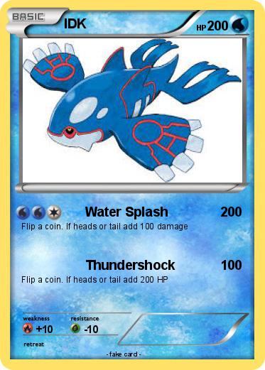 Pokemon IDK