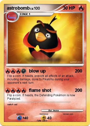 Pokemon astrobomb