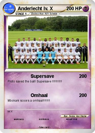 Pokemon Anderlecht lv. X