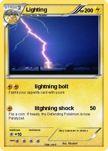 Pokemon Lighting
