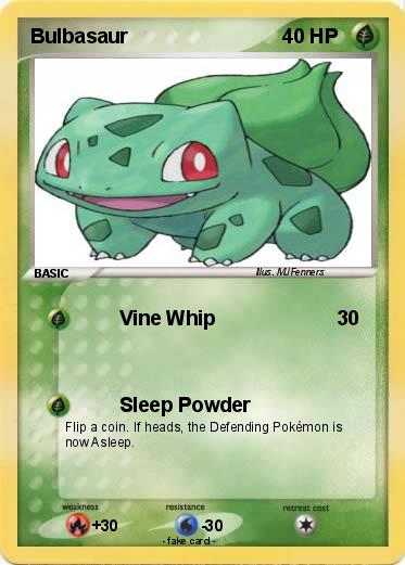 Pokemon Bulbasaur