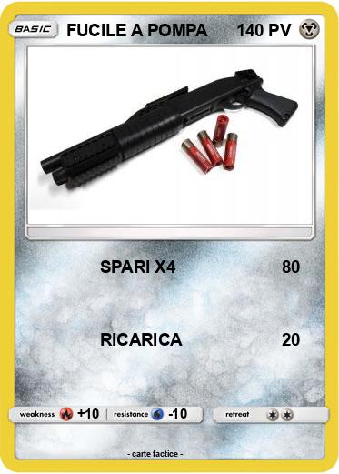 Pokemon FUCILE A POMPA