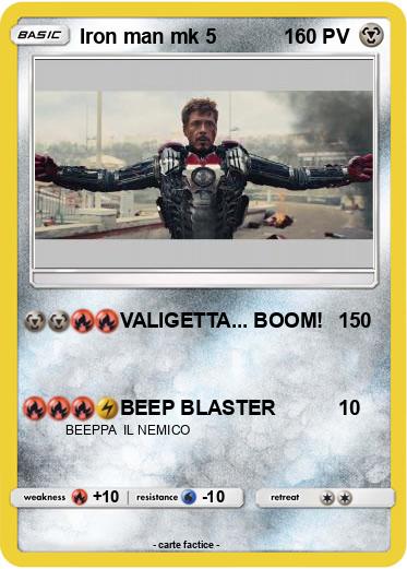 Pokemon Iron man mk 5