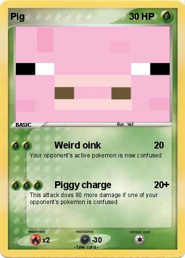 Pokemon Pig