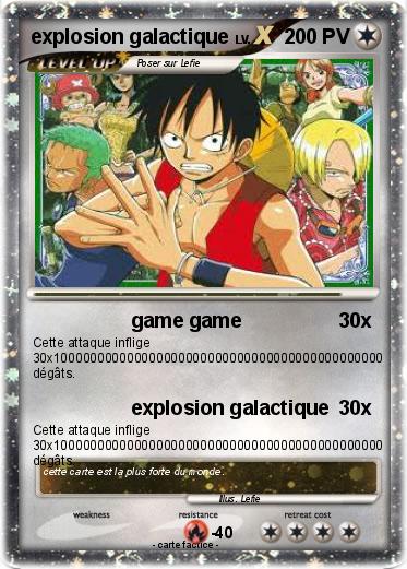 Pokemon explosion galactique