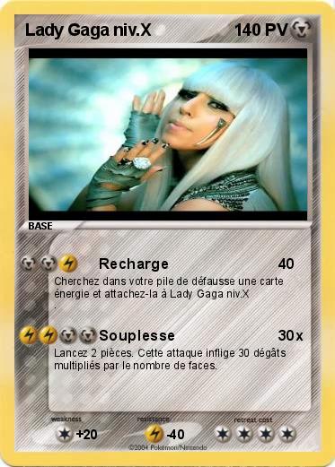 Pokemon Lady Gaga niv.X