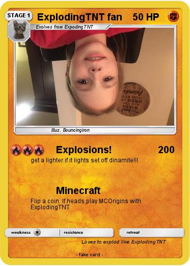 Pokemon ExplodingTNT fan