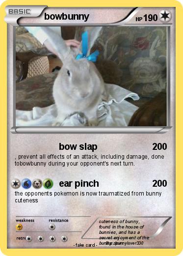 Pokemon bowbunny