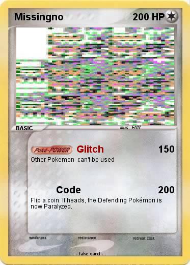Pokemon Missingno