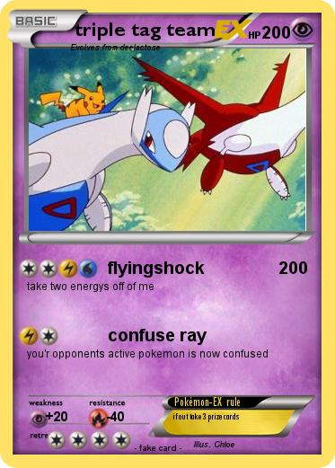 Pokemon triple tag team