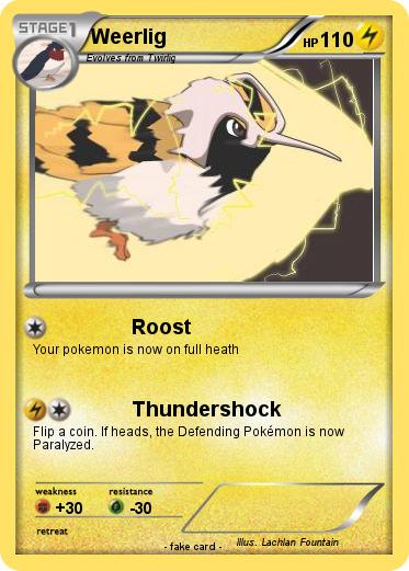Pokemon Weerlig