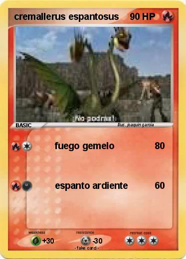 Pokemon cremallerus espantosus
