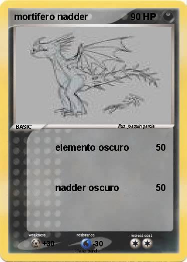 Pokemon mortifero nadder