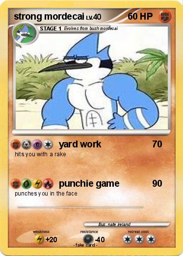 Pokemon strong mordecai