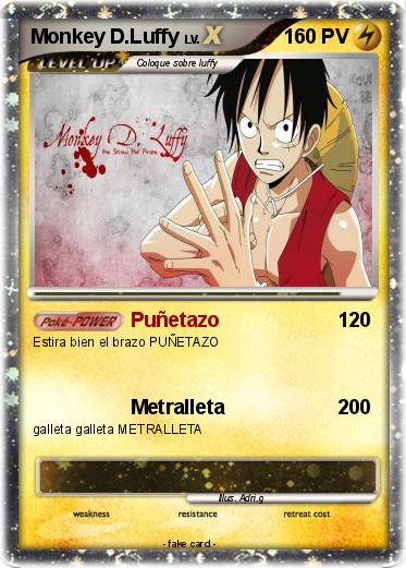 Pokemon Monkey D.Luffy
