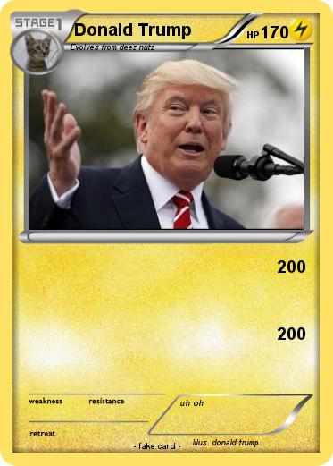 Pokemon Donald Trump