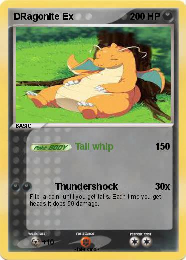 Pokemon DRagonite Ex