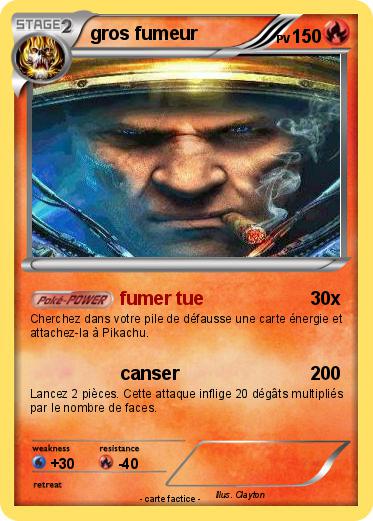 Pokemon gros fumeur