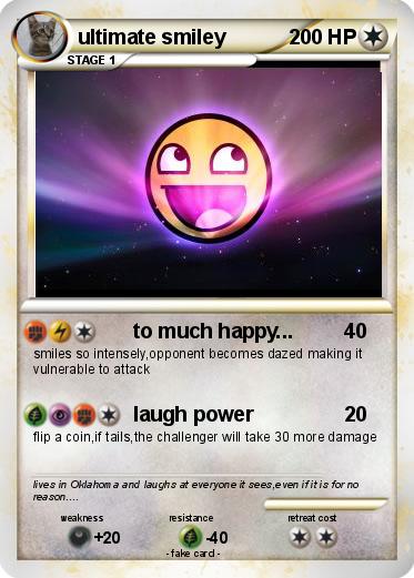 Pokemon ultimate smiley