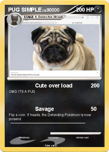 Pokemon PUG SIMPLE