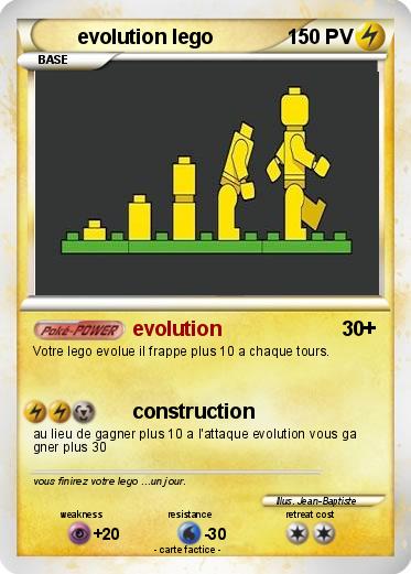 Pokemon evolution lego