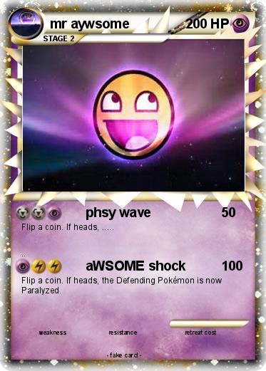 Pokemon mr aywsome