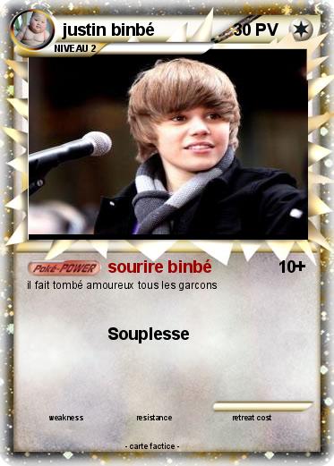 Pokemon justin binbé