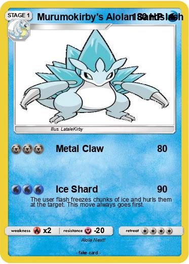 Pokemon Murumokirby's Alolan Sandslash
