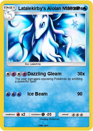 Pokemon Latalekirby's Alolan Ninetales